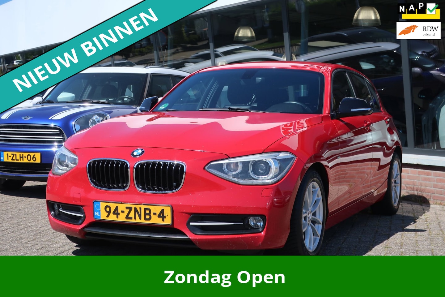 BMW 1-serie - 116i Business LED_XENON_PRO-NAVI_PDC_NAP. - AutoWereld.nl