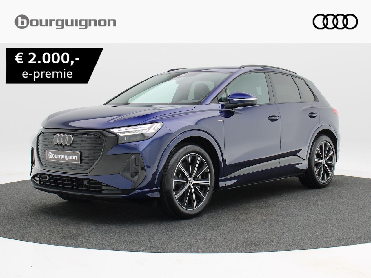 Audi Q4 e-tron - 40 | S edition | 204 PK | 20 inch velgen | Privacyglas | Zwart Optiek Plus | Trekhaak | - AutoWereld.nl