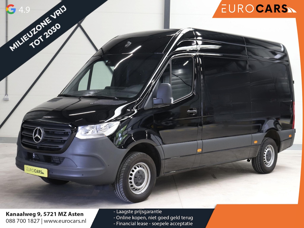 Mercedes-Benz Sprinter - 315 1.9 CDI L2H2 Automaat Navi Cruise Camera Parkeersensoren Trekhaak - AutoWereld.nl