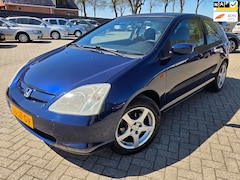 Honda Civic - 1.4i LS 2002. Airco/Lichtmetaal/Spoiler/Trekhaak etc.. APK 11-2026