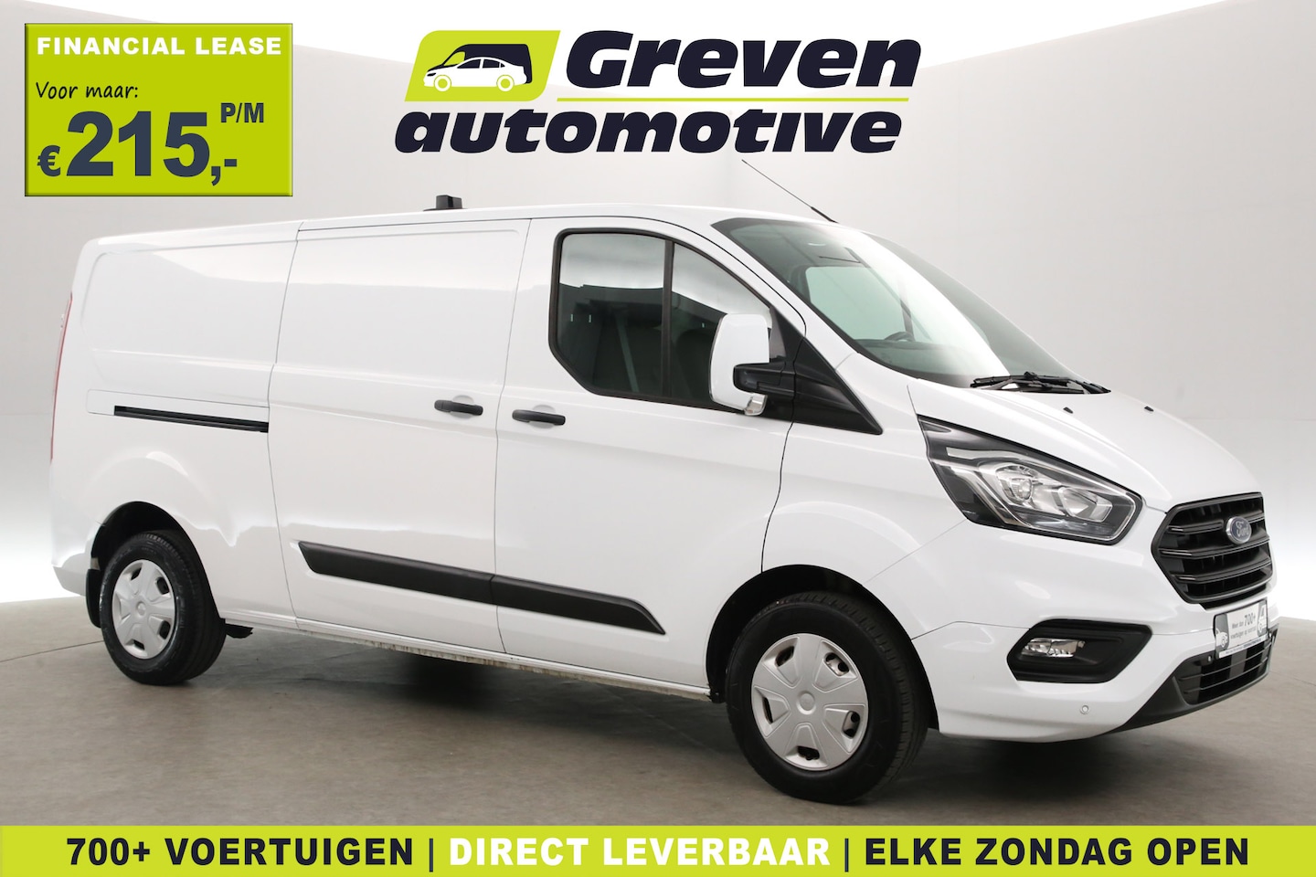 Ford Transit Custom - 2.0 TDCI L2H1 | Airco | Cruise | 3 Zits | Parkeersens. | Stoelverw. - AutoWereld.nl