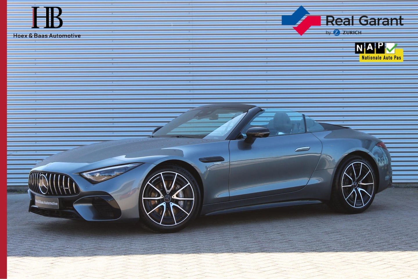 Mercedes-Benz SL-klasse Roadster - AMG 43 Premium Plus/Achterasbesturing - AutoWereld.nl