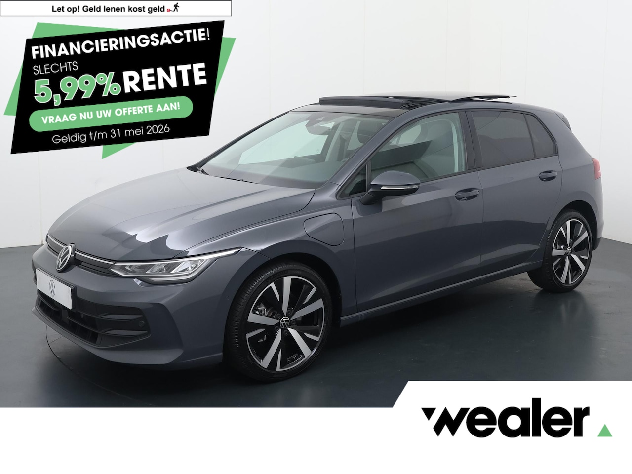 Volkswagen Golf - 1.5 eHybrid Life Edition | 204 PK | SoH 100% | Panoramadak | Stoelverwarming | Achteruitri - AutoWereld.nl