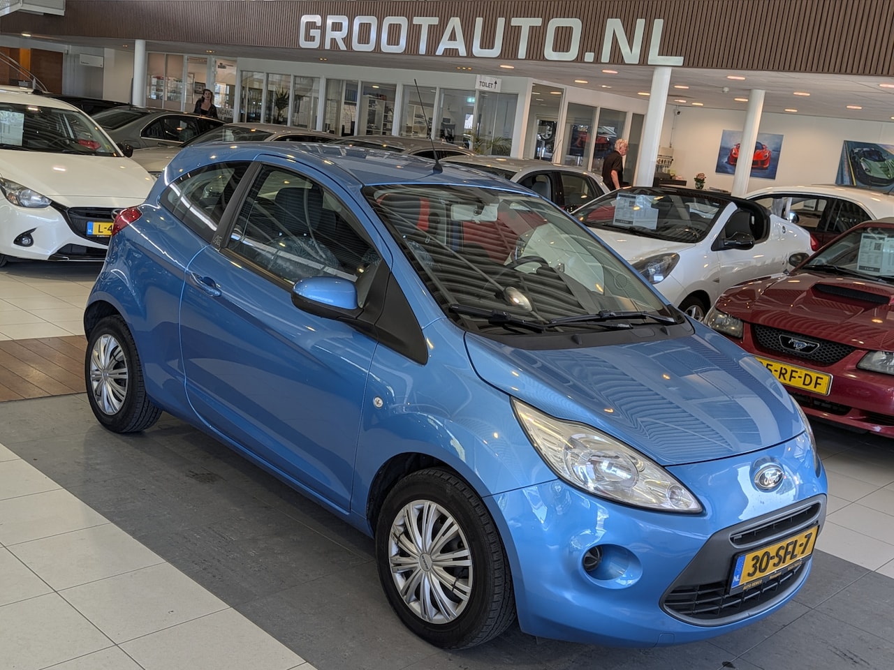 Ford Ka - 1.2 Cool & Sound start/stop Airco, Stuurbekrachtiging - AutoWereld.nl