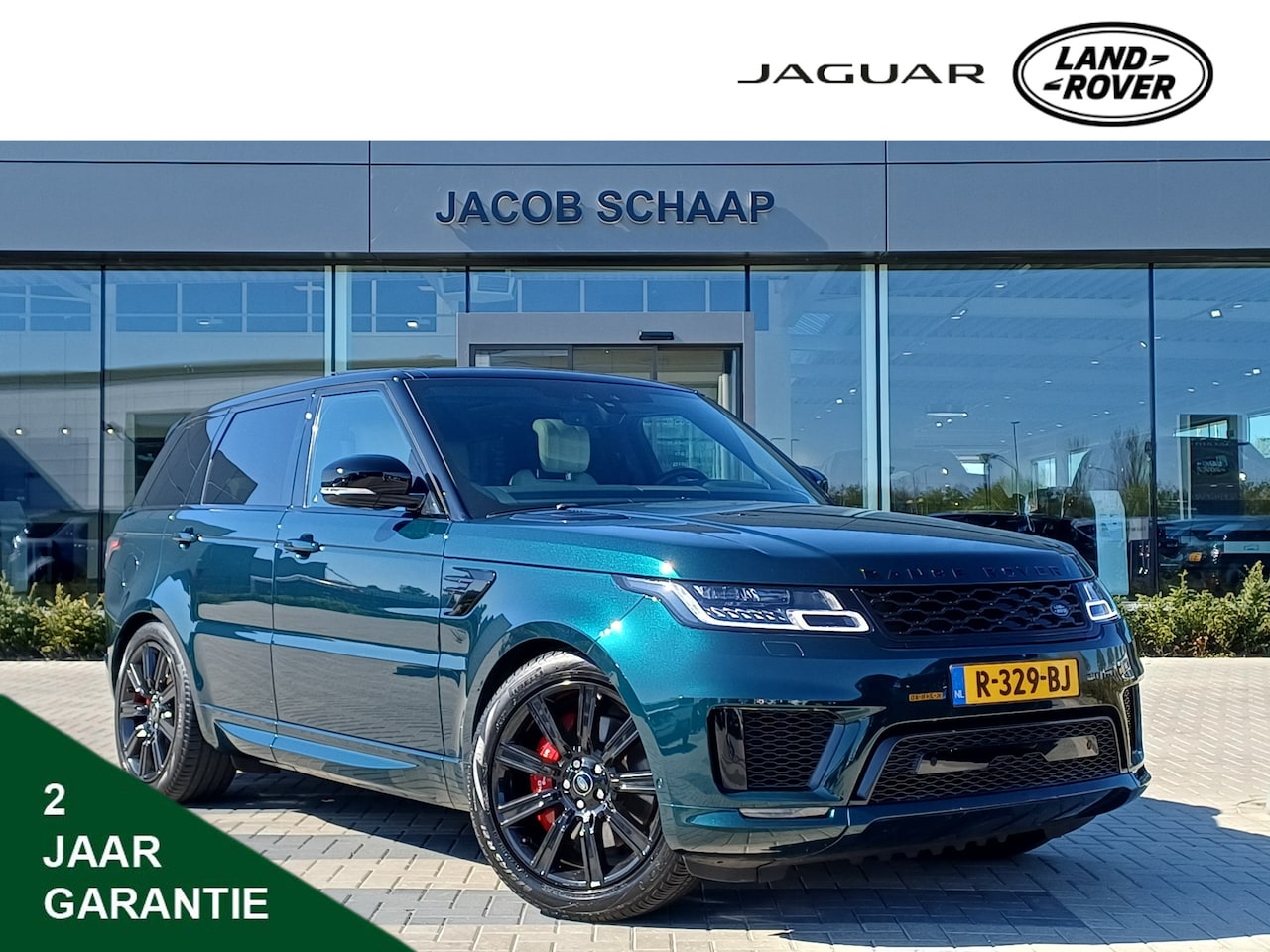 Land Rover Range Rover Sport - P400e 404pk AWD HSE Dynamic | NL Auto | British Racing Green | Ivory leder | Adaptive Crui - AutoWereld.nl