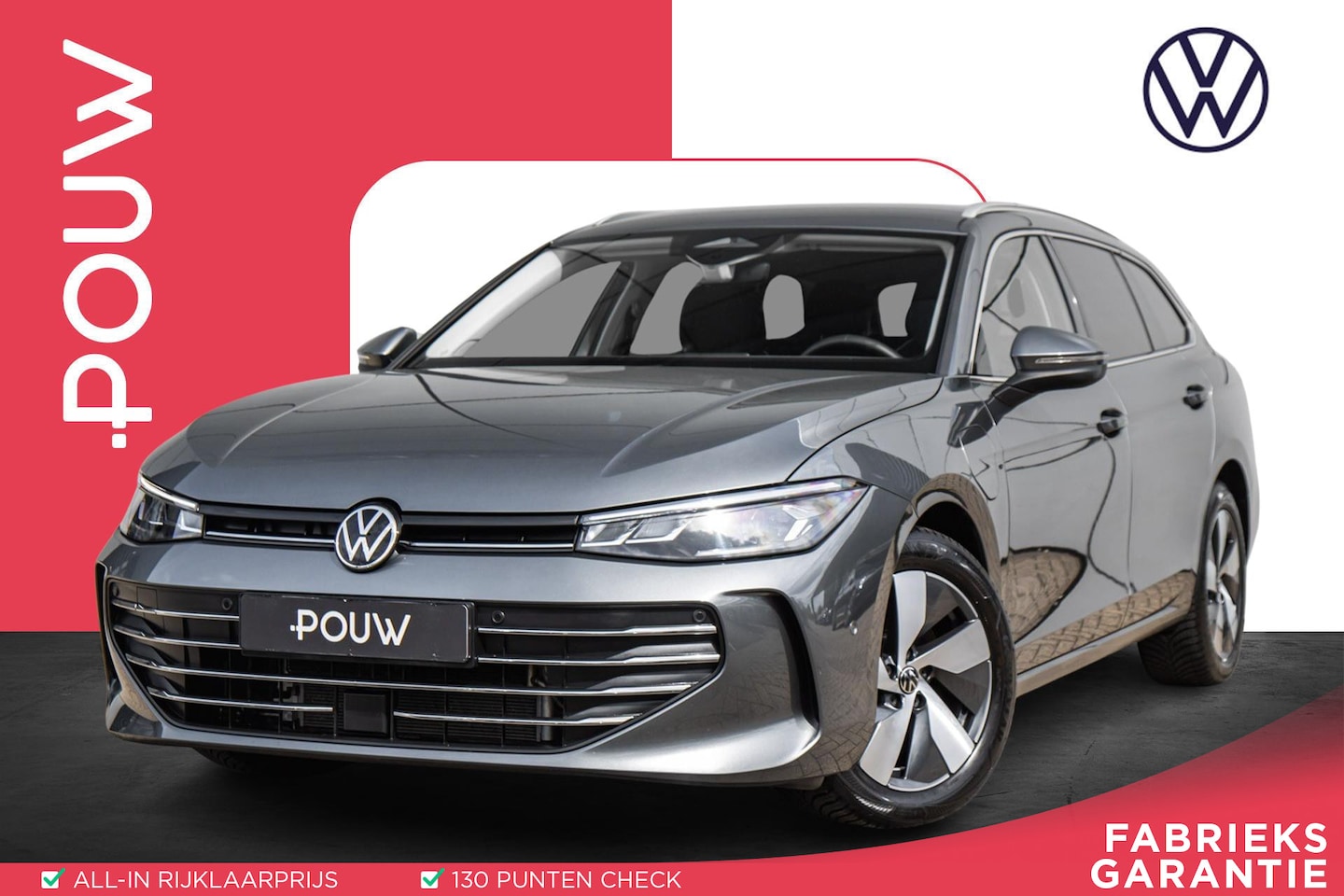 Volkswagen Passat Variant - 1.5 eHybrid 204pk Business | Trekhaak Uitklapbaar | Head-up Display | Achteruitrijcamera - AutoWereld.nl