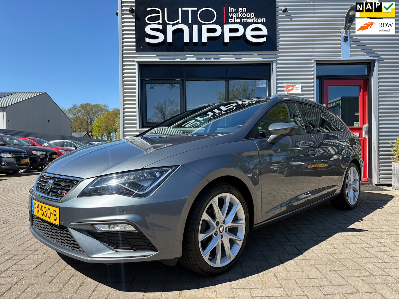 SEAT Leon ST - 1.4 EcoTSI FR Business Intense -150 PK!-AUTOMAAT-CLIMA-CRUISE-LED-APPLE CARPLAY/ANDROID AU - AutoWereld.nl
