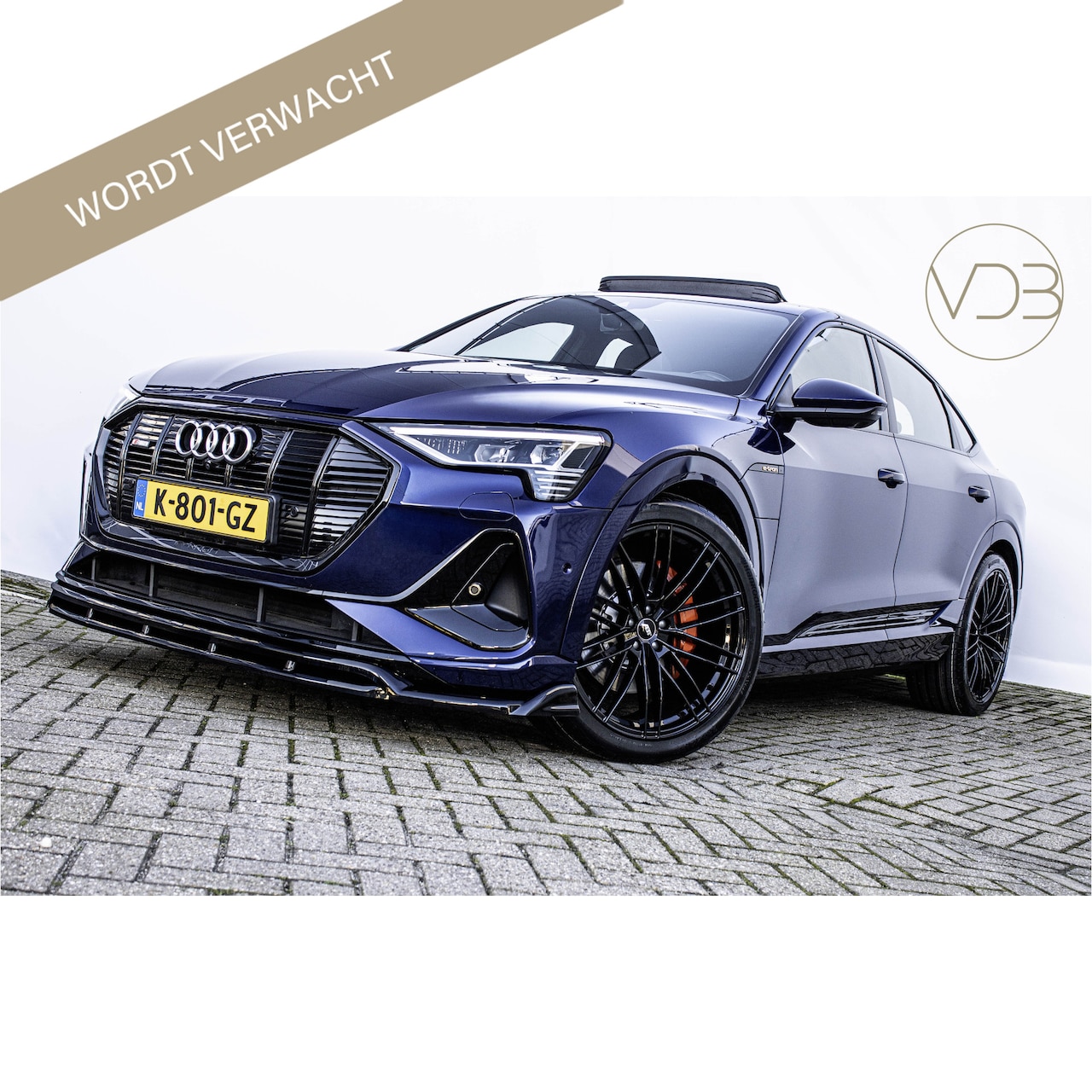 Audi e-tron Sportback - 55 SOH 93% 22inch PANO 360GR AMBIANCE TREKHAAK Origineel NL - AutoWereld.nl