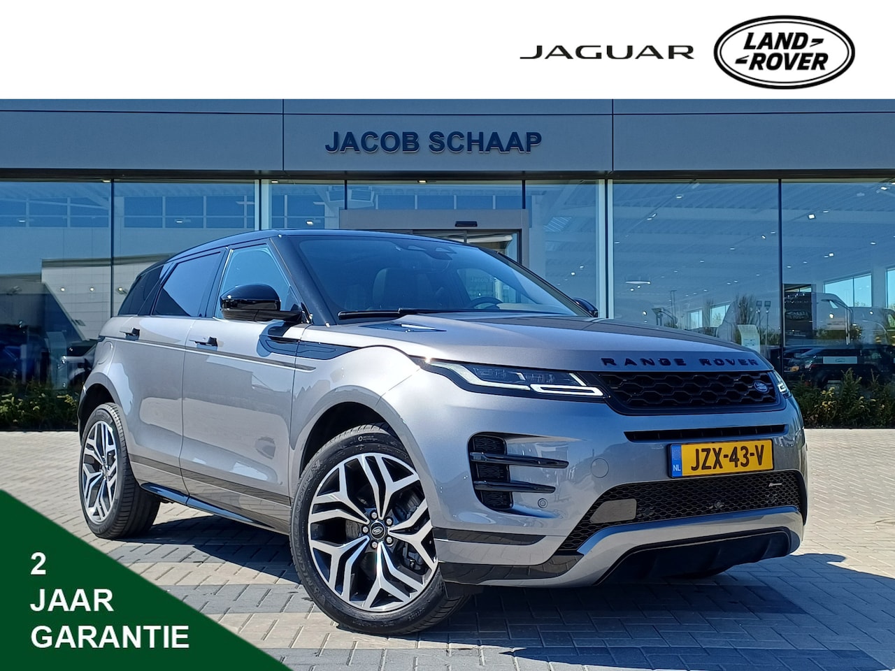 Land Rover Range Rover Evoque - P300e PHEV AWD Dynamic SE | Adaptive Cruise | 20'' Diamond Turned | Panoramadak | Sfeerver - AutoWereld.nl