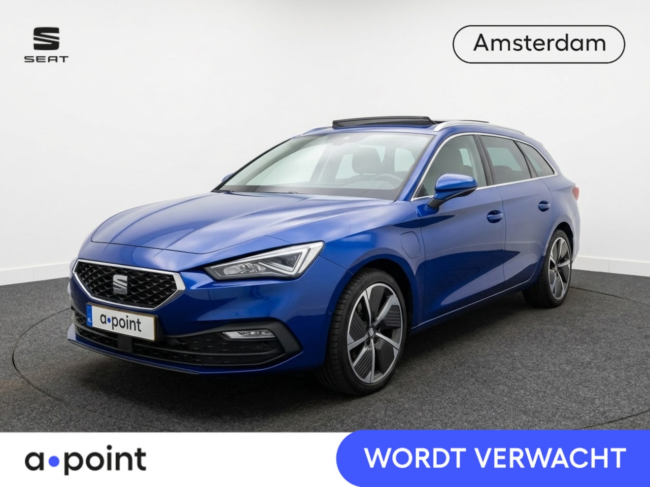 SEAT Leon Sportstourer - 1.4 TSI eHybrid PHEV FR Business Intense 204pk | Panoramadak | Elektrischverstelbare voors - AutoWereld.nl