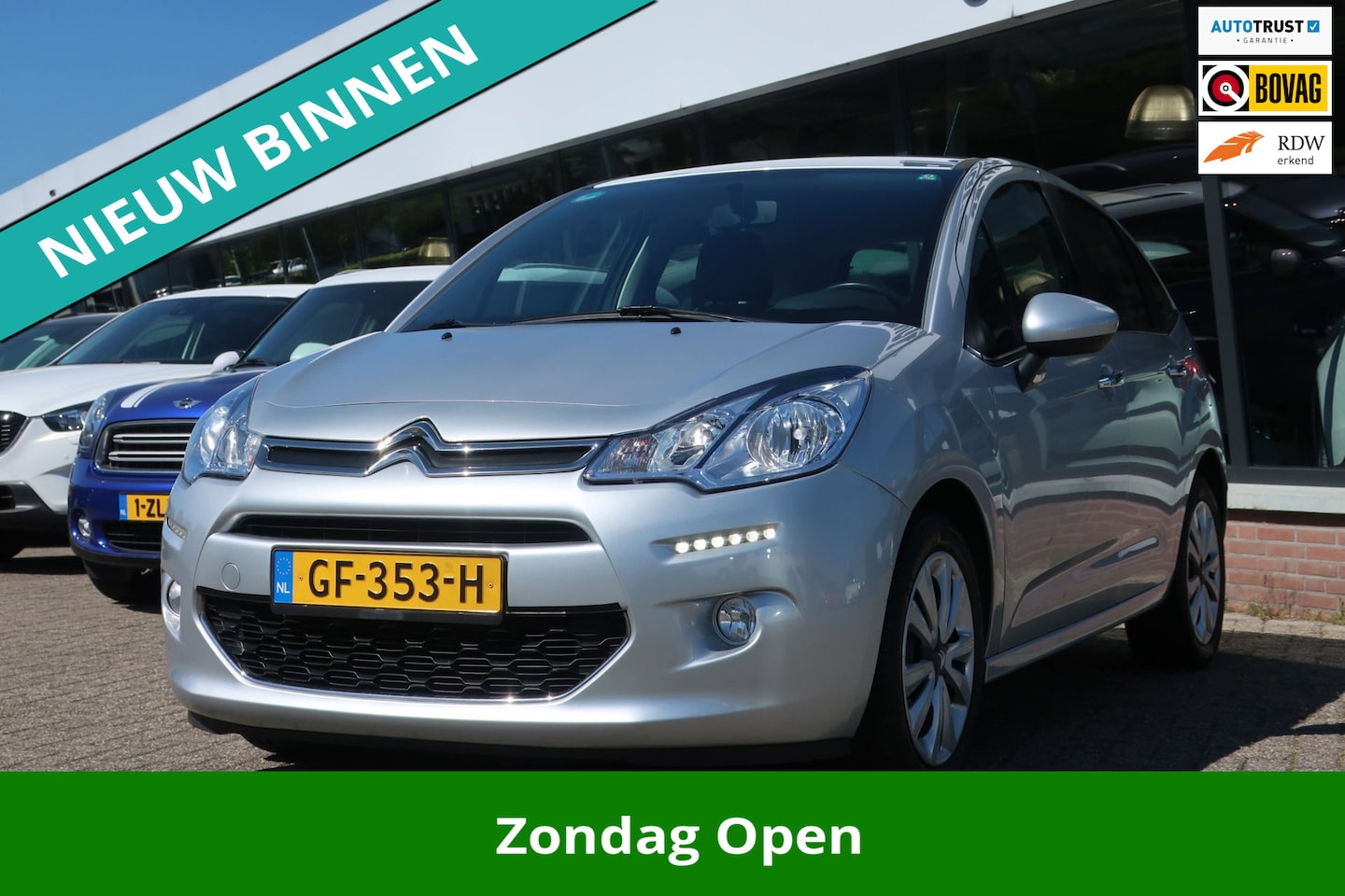 Citroën C3 - 1.2 PureTech Collection LED_CLIMA_NAVI_NAP - AutoWereld.nl