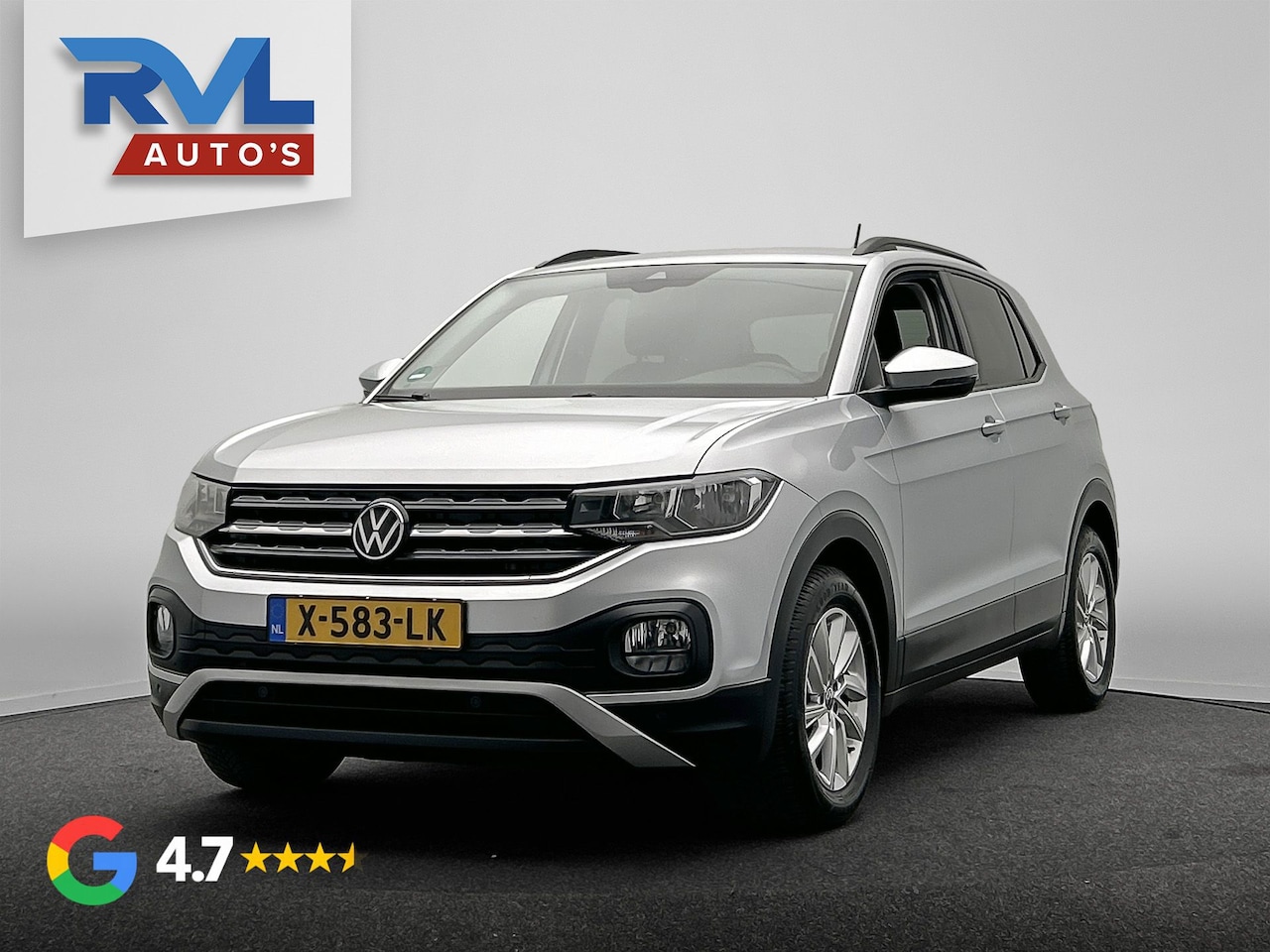 Volkswagen T-Cross - 1.0 TSI Life | Carplay | Trekhaak | Climate-control | Adaptive-cruise | Lichtmetaal - AutoWereld.nl