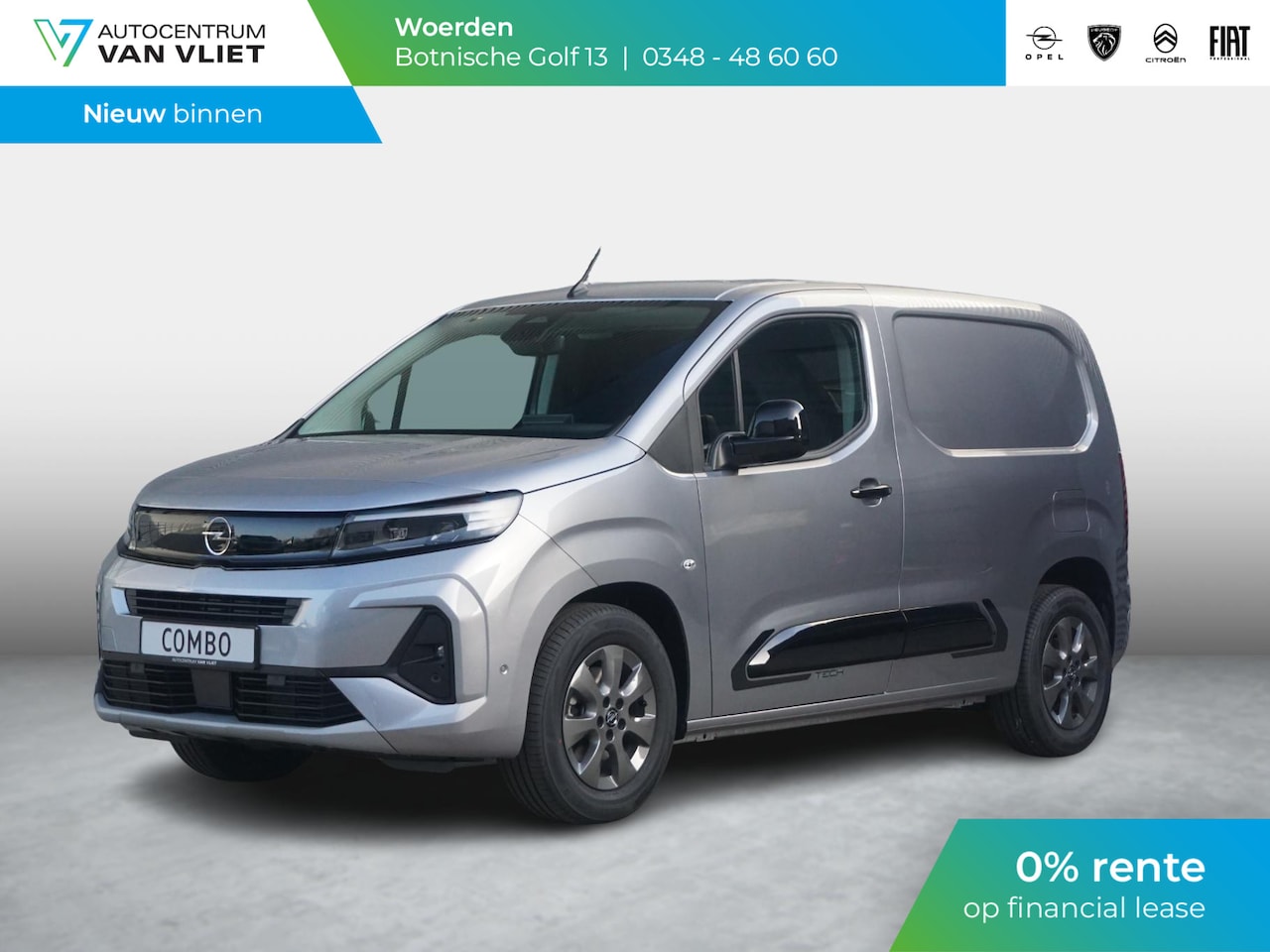 Opel Combo Electric - 136 L1 Tech 50kWh | 0% rente | 8 jaar garantie | navigatie | Apple Carplay | camera | digi - AutoWereld.nl