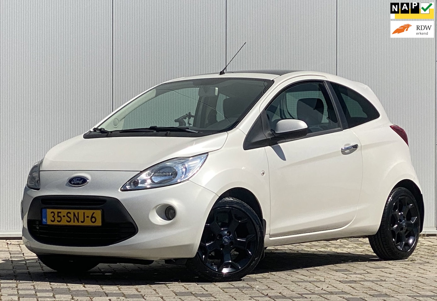 Ford Ka - 1.2 Titanium X start/stop PANORAMA AIRCO PERFECT ONDERHOUDEN - AutoWereld.nl