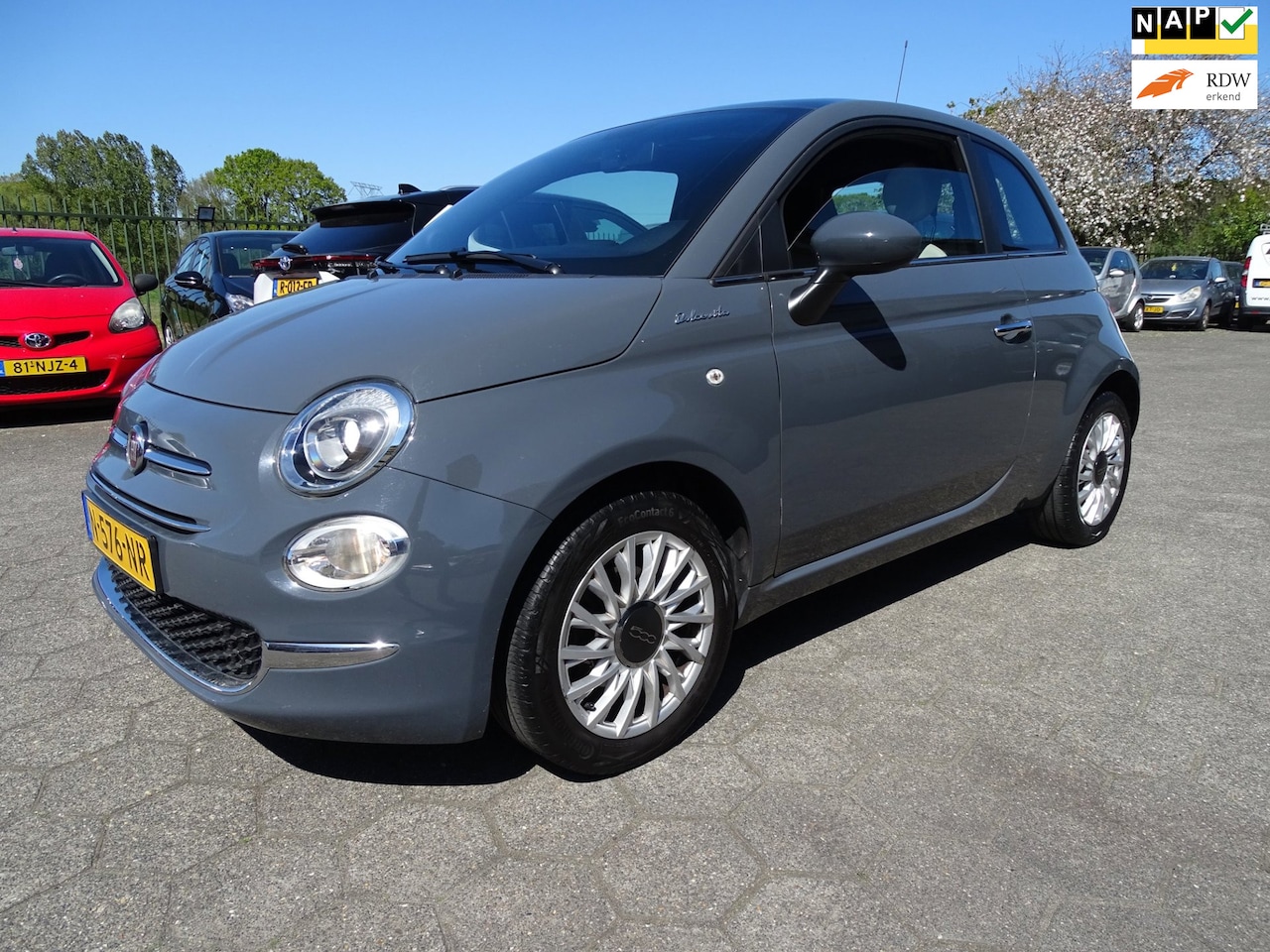 Fiat 500 - 1.0 Hybrid Dolcevita AIRCO/PANORAMADAK/CRUISE/LMV/BT/PDC - AutoWereld.nl