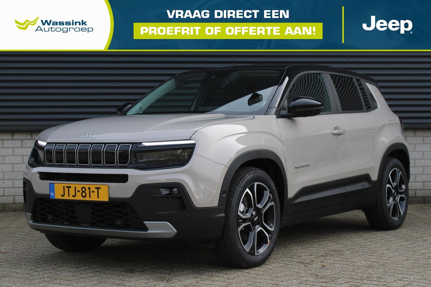 Jeep Avenger - 54 kWh 156pk Summit | Navigatie | Schuifdak | Full LED | Stoelverwarming | Camera | Keyles - AutoWereld.nl