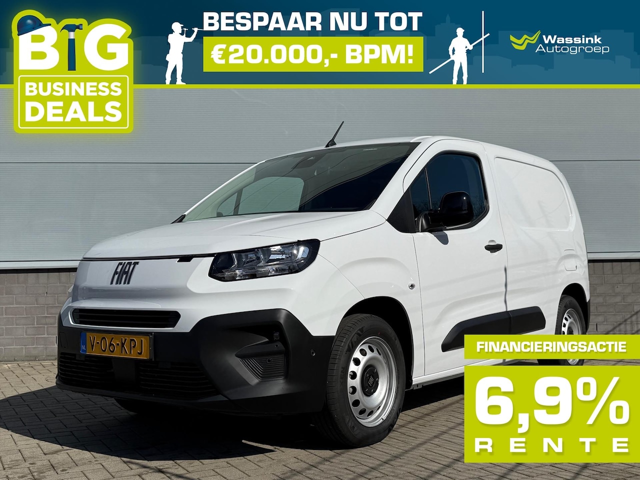 Fiat Doblò Cargo - New GB 1.5 BlueHDi 130pk L1 | Automaat | Cruise Control | Betimmering | - AutoWereld.nl