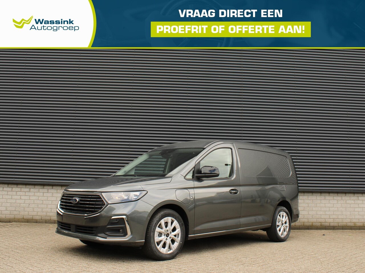 Ford Transit Connect - L2 Limited PHEV 150pk Automaat I Trekhaak I Navigatie I Camera I Houten Vloer I Voorraad - AutoWereld.nl