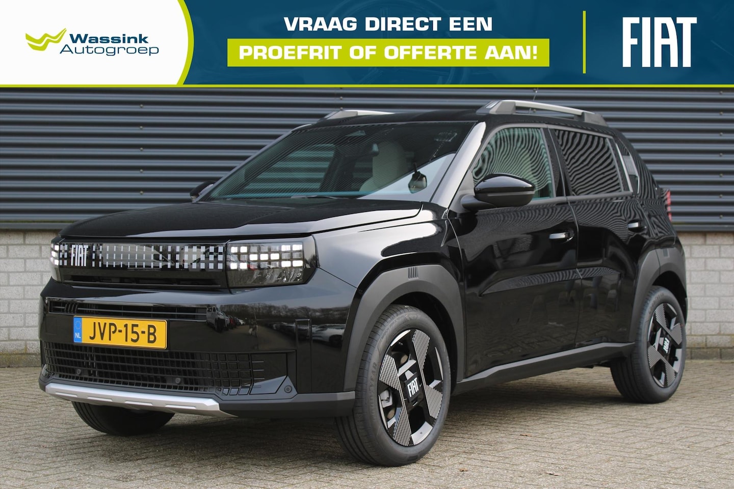 Fiat Grande Panda - 1.2 Hybrid 100pk eDCT6 La Prima | Stoel- en stuurverwarming | Apple Carplay/Android Auto| - AutoWereld.nl