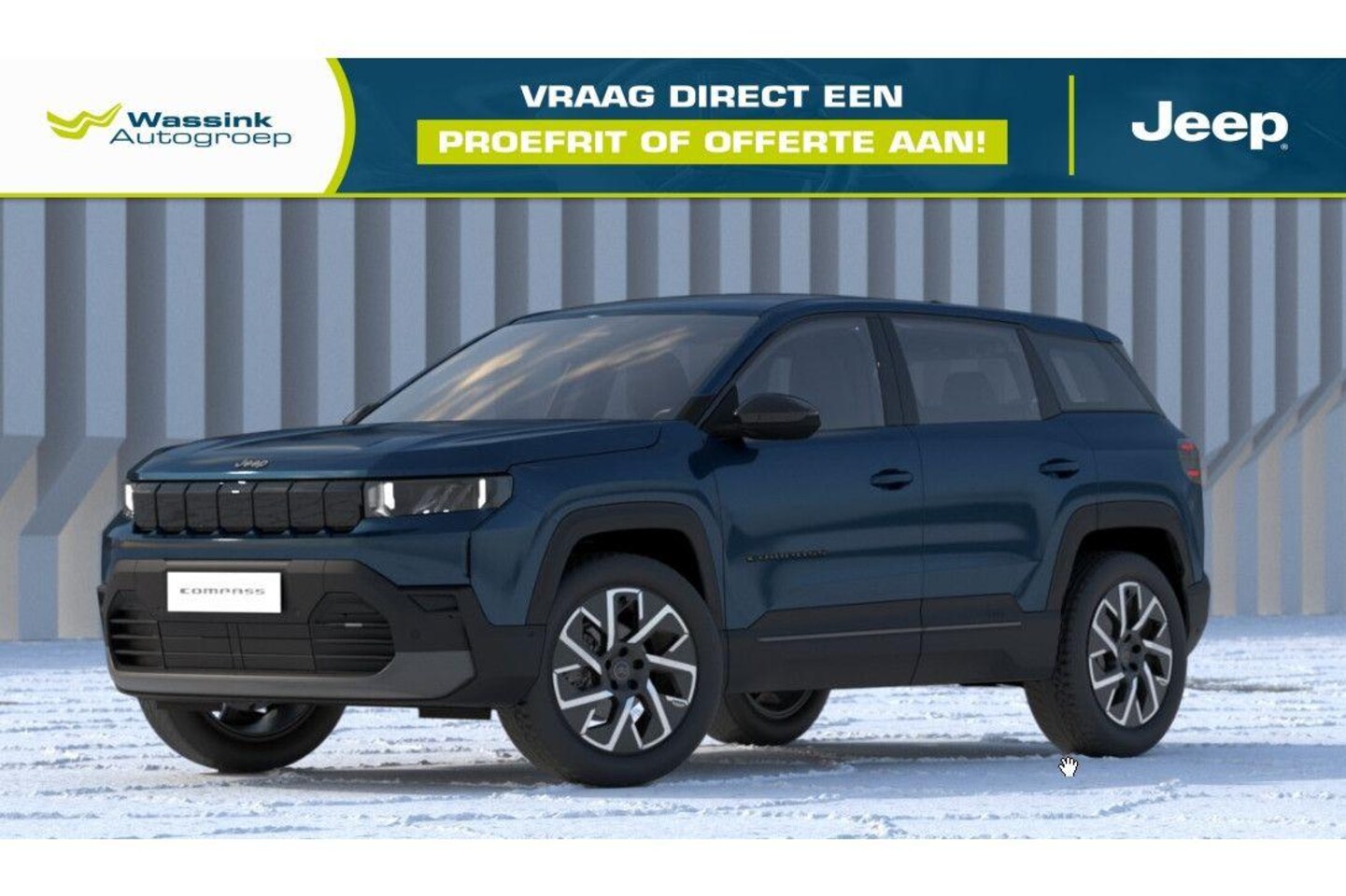 Jeep Compass - 74 kWh 213pk Altitude | Nu bestelbaar! | Private Lease vanaf €716,- per maand* | - AutoWereld.nl