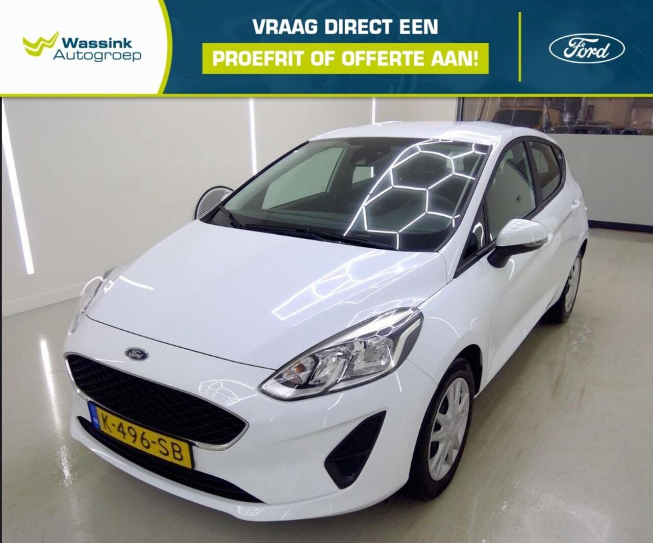 Ford Fiesta - 1.0 EcoBoost 95pk Connected | Cruise Control | Apple CarPlay/Android Auto | Airco | VERWAC - AutoWereld.nl
