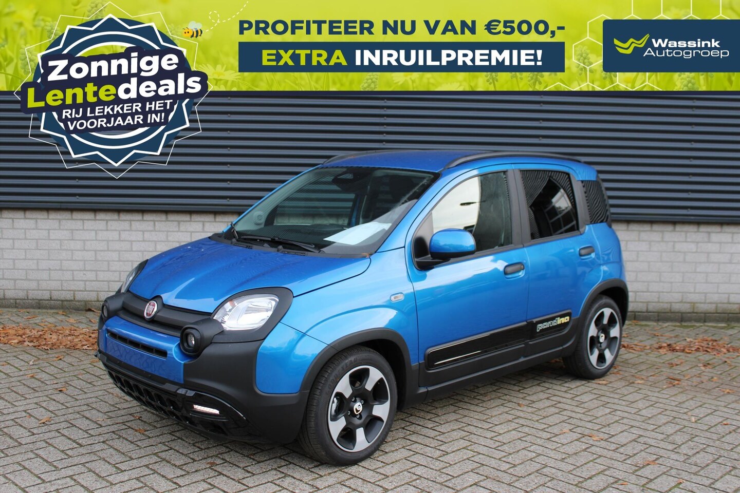 Fiat Panda - 1.0 70pk Pandina | Cruise Control | Apple Carplay & Android Auto | Parkeersensoren Achter - AutoWereld.nl
