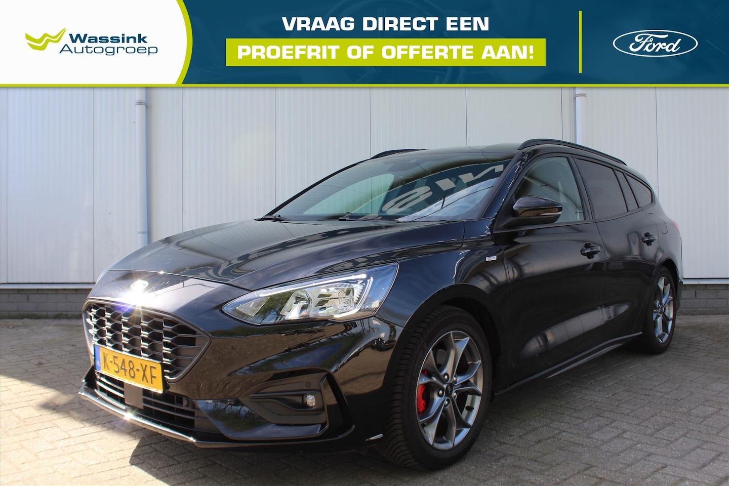 Ford Focus Wagon - 1.0 EcoBoost Hybrid 155pk ST Line X Business | Navigatie | Cruise Control | Camera achter - AutoWereld.nl