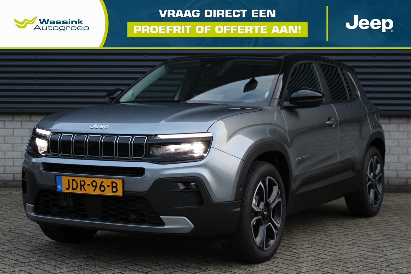 Jeep Avenger - 1.2T e-Hybrid 110pk Summit | Adaptive Cruise | Navi | Parkeersensoren Voor & Achter I Came - AutoWereld.nl