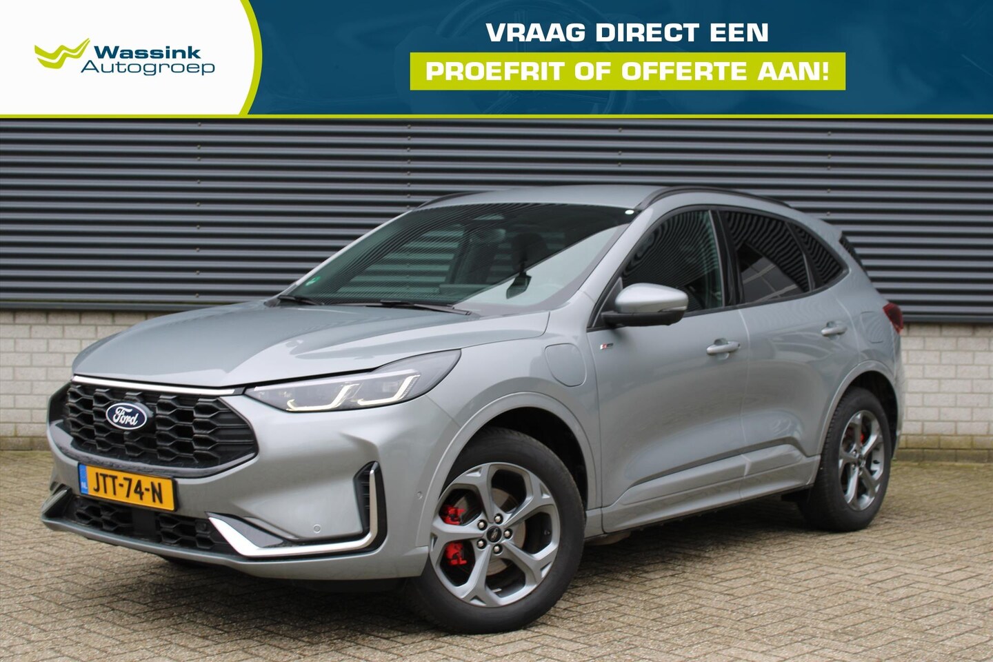 Ford Kuga - 2.5 PHEV 243pk e-CVT ST-Line | Adaptive Cruise Control | Elektrische Kofferbak | 360 Camer - AutoWereld.nl