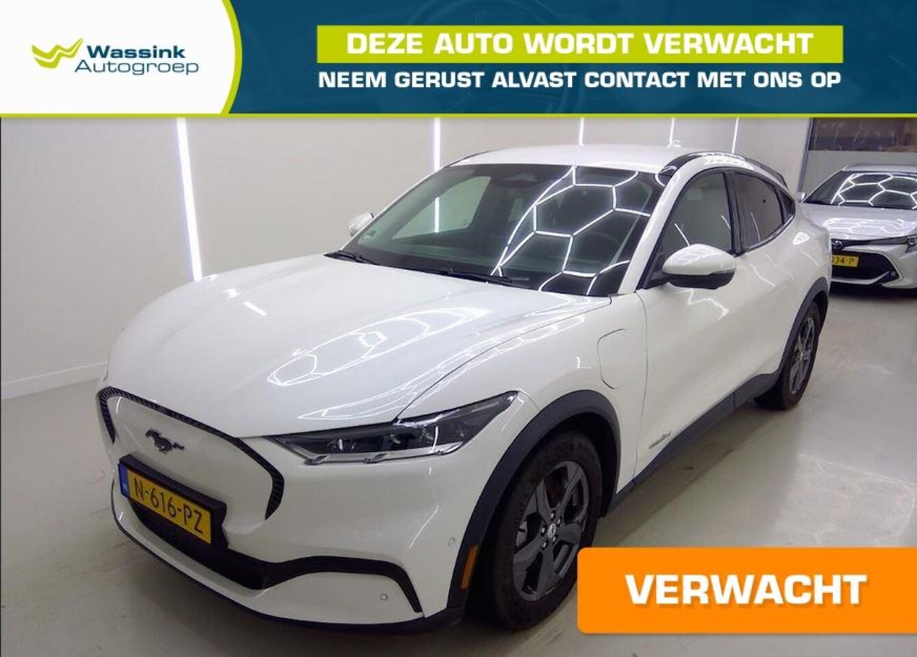 Ford Mustang Mach-E - 75kWh 258pk I Navigatie I Lederen bekleding - AutoWereld.nl