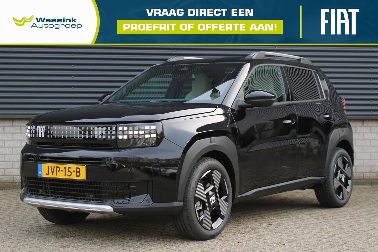 Fiat Grande Panda - 1.2 Hybrid 100pk eDCT6 La Prima | Stoel- en stuurverwarming | Apple Carplay/Android Auto| - AutoWereld.nl