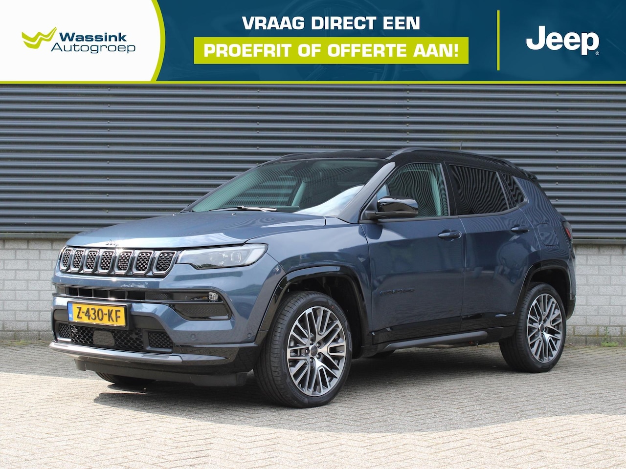 Jeep Compass - 1.3T 4XE 240pk Aut Summit | Leder | Apple CarPlay/Android Auto | - AutoWereld.nl