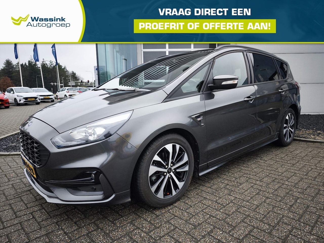 Ford S-Max - 2.5 Hybrid 190PK ST-Line I LENTEDEALS I 7-Zitplaatsen I Navigatie I Winter Pack I Elektris - AutoWereld.nl