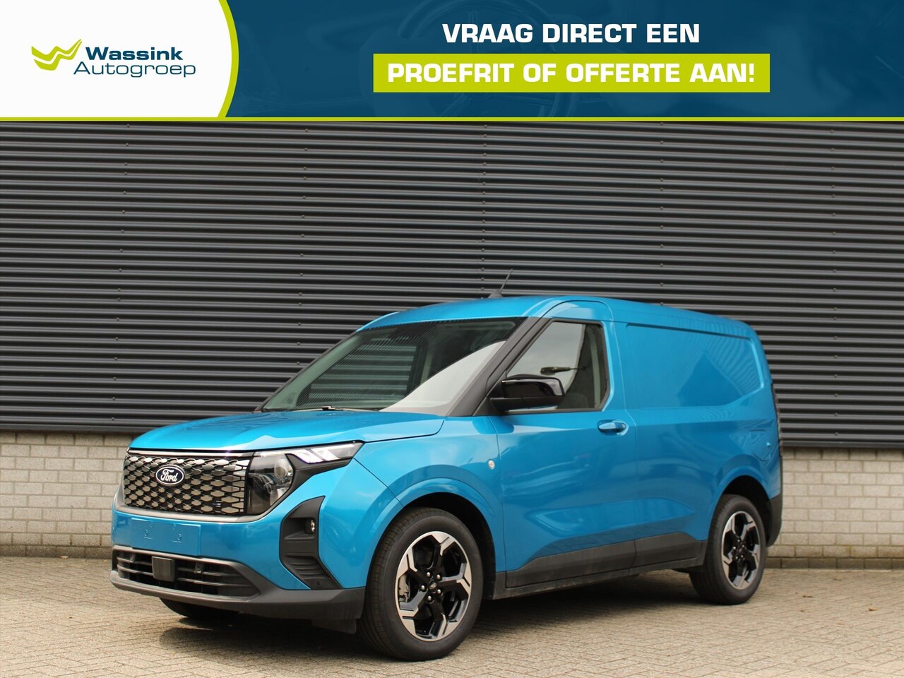 Ford Transit Courier - Limited 43,6 kWh 136pk I Navigatie I Driver Assistance Pakket I Trekhaak - AutoWereld.nl