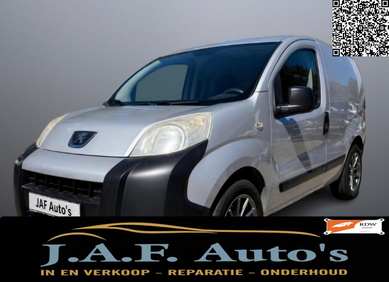 Peugeot Bipper - Bestel 1.4 HDi Zeer netjes lage km nw apk! - AutoWereld.nl
