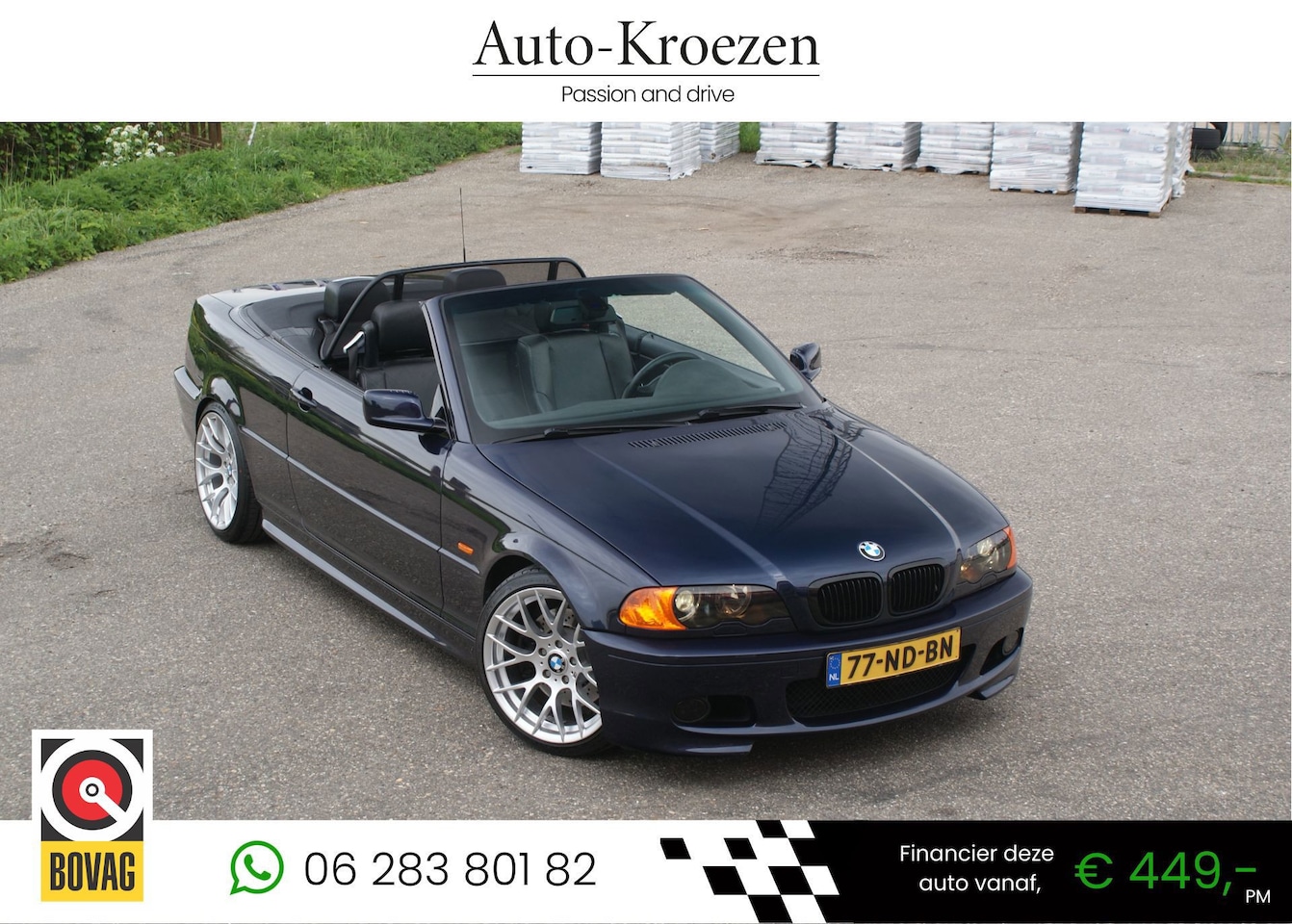 BMW 3-serie Cabrio - 325Ci Executive | M Pakket | Breedset | Leder | Zeer netjes | - AutoWereld.nl