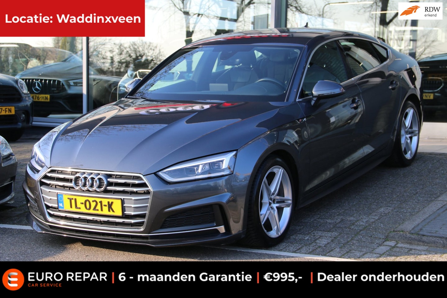 Audi A5 Sportback - 2.0 TFSI MHEV Sport S-line Edition NL-AUTO NAP! - AutoWereld.nl