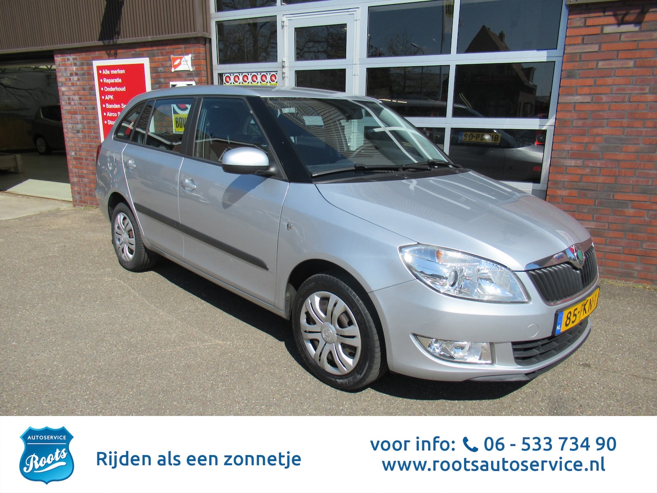 Skoda Fabia Combi - station 1.2 TSI Ambition AIRCO*TREKHAAKI*.1 E EIGENAAR ! - AutoWereld.nl