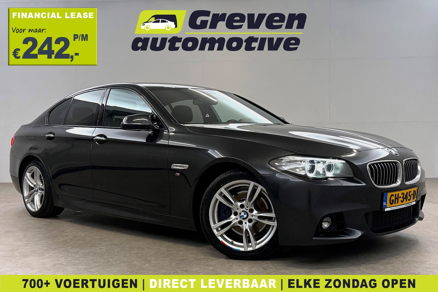 BMW 5-serie - 520i Executive M-Sport | Clima | Cruise | Navi | Parkeersens. | LED | NAP - AutoWereld.nl