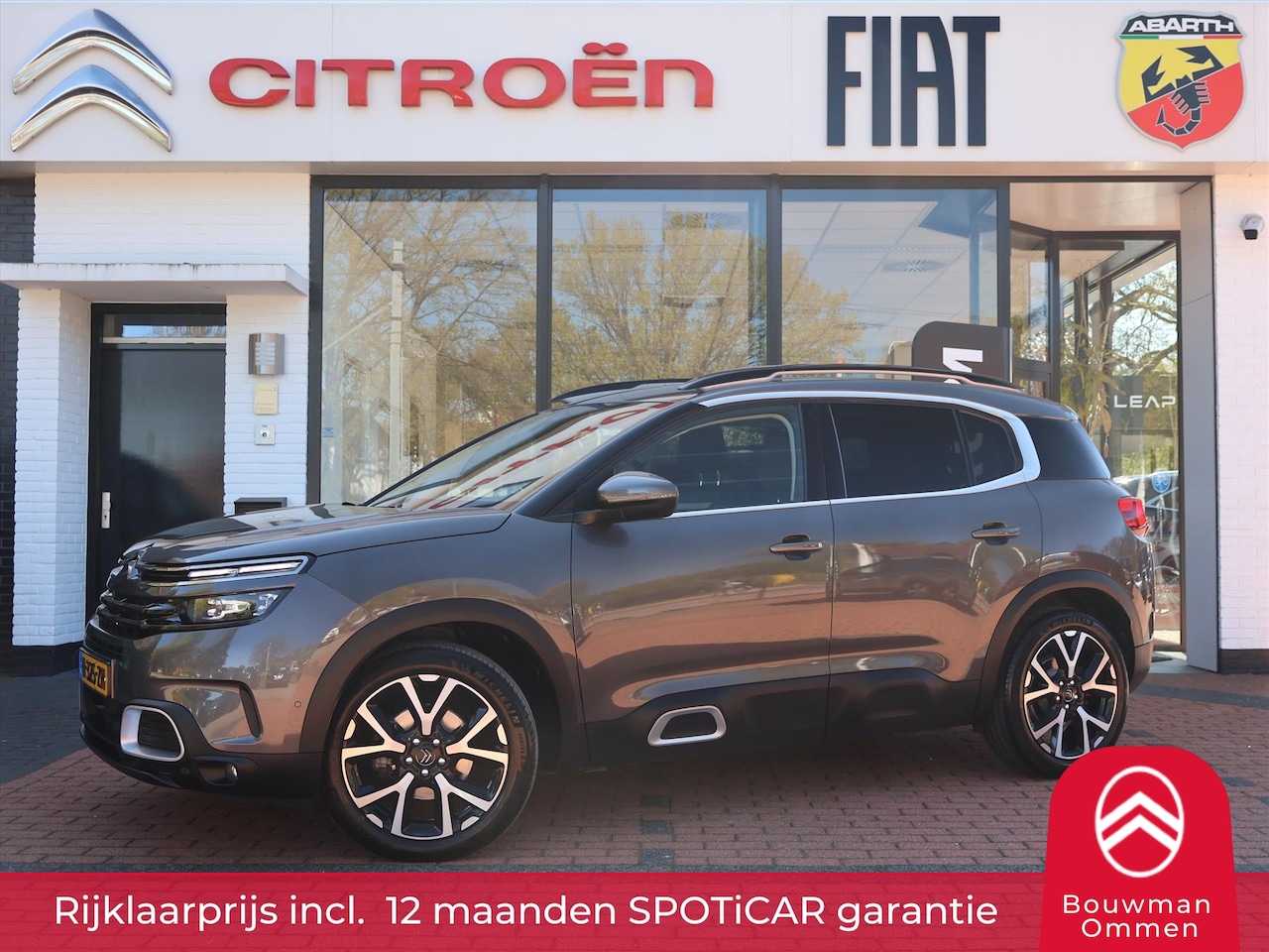 Citroën C5 Aircross - PureTech 180PK S&S EAT8 Automaat Business Plus, Rijklaarprijs | Trekhaak | Adaptieve Cruis - AutoWereld.nl