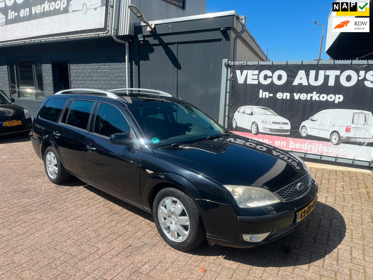 Ford Mondeo Wagon - 1.8-16V Platinum ecc airco navi pdc nette auto - AutoWereld.nl