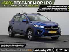 Dacia Sandero Stepway - TCe 100pk Bi-Fuel Comfort | Dealer onderhouden | Eerste eigenaar | Keyless | Dodehoek dete