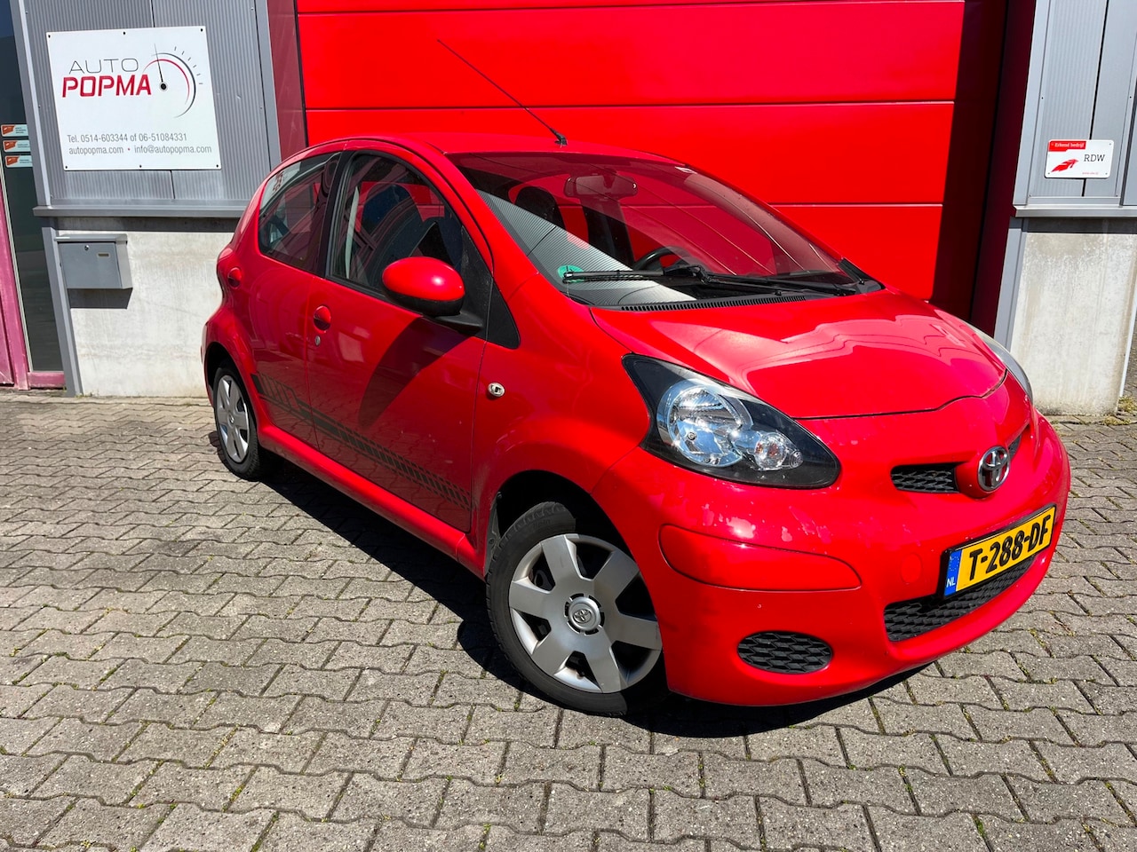 Toyota Aygo - 1.0-12V 68pk Access / Airco / Bluetooth /elektr.ramen / CPV op AB / 4 x airbag / reservewi - AutoWereld.nl