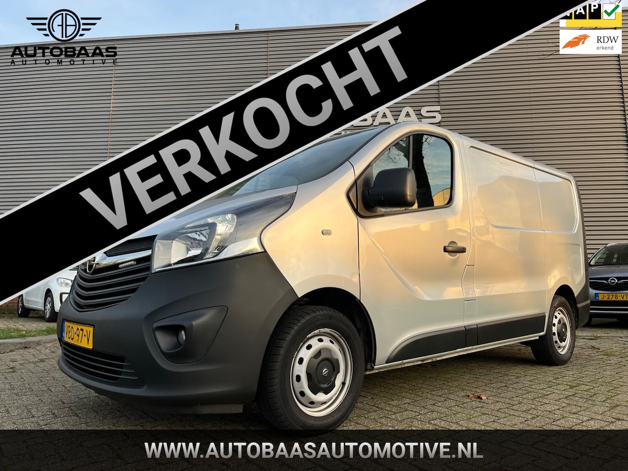 Opel Vivaro - 1.6 CDTI L1H1 Edition EcoFlex *NW APK 03-2027*80.000km NAP!* NAVIGATIE+AIRCO+CAMERA+SCHUIF - AutoWereld.nl