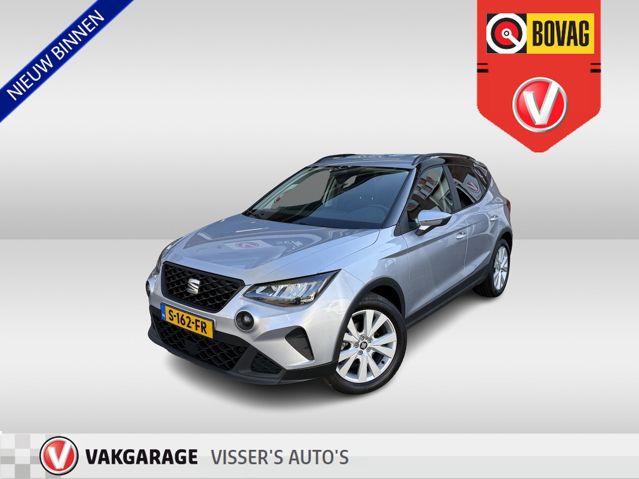 SEAT Arona - 1.0 TSI Style | applecarplay/android auto | 17 inch velgen | cruisecontrol | - AutoWereld.nl