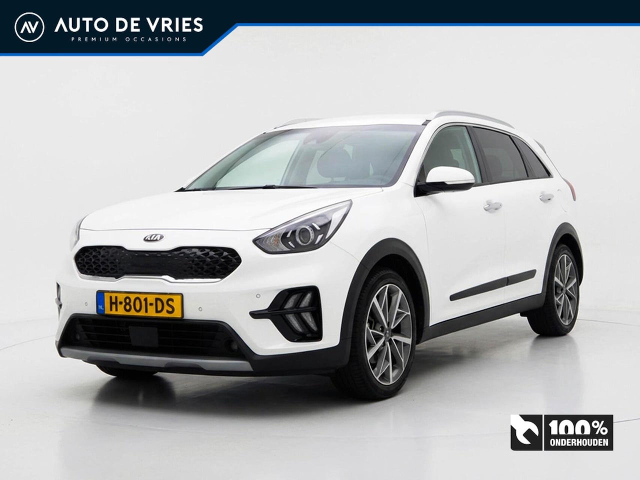Kia Niro - 1.6 GDi Hybrid Automaat DynamicPlusLine | Half Leder | Carplay | Camera | 18 inch LMV - AutoWereld.nl