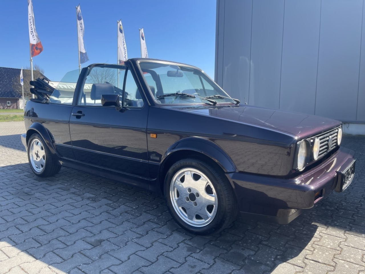 Volkswagen Golf Cabriolet - 1.8 Quartett Super Mooi 1ste Lak - AutoWereld.nl
