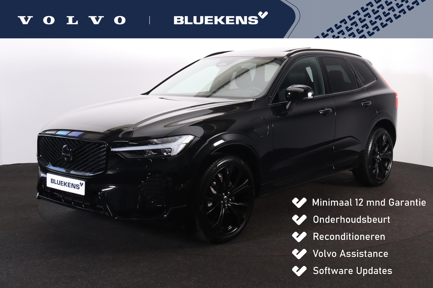 Volvo XC60 - T8 Recharge AWD Ultra Black Edition - Panorama/schuifdak - IntelliSafe Assist & Surround - - AutoWereld.nl