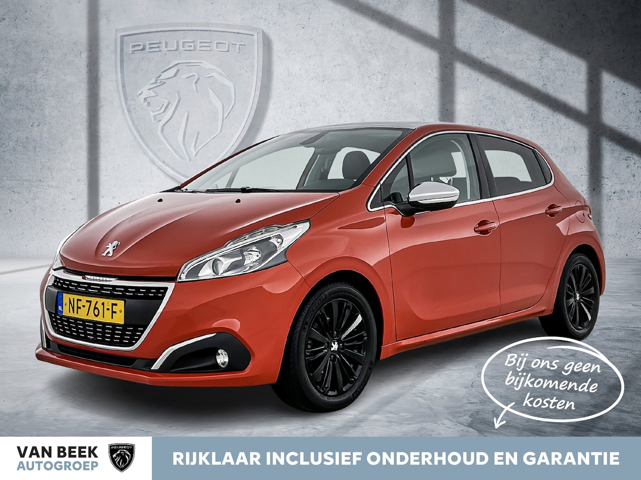 Peugeot 208 - 110 pk Allure | Rijklaar | Panoramadak | Lederen bekleding! | Apple Carplay | Parkeersenso - AutoWereld.nl