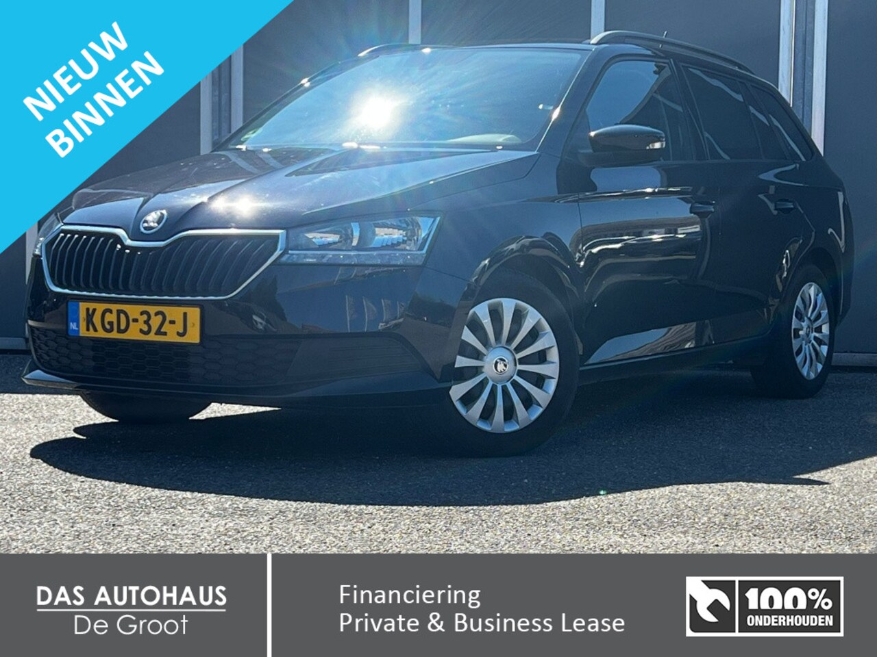 Skoda Fabia Combi - 1.0 MPI Ambition | Carplay | Climate | Cruise - AutoWereld.nl